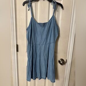GAP Light Blue Denim Dress